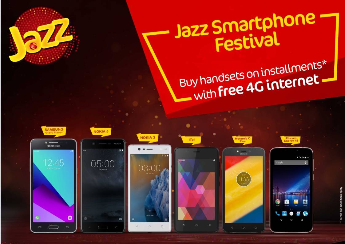 Jazz to Offer Customers their Favorite Smartphones