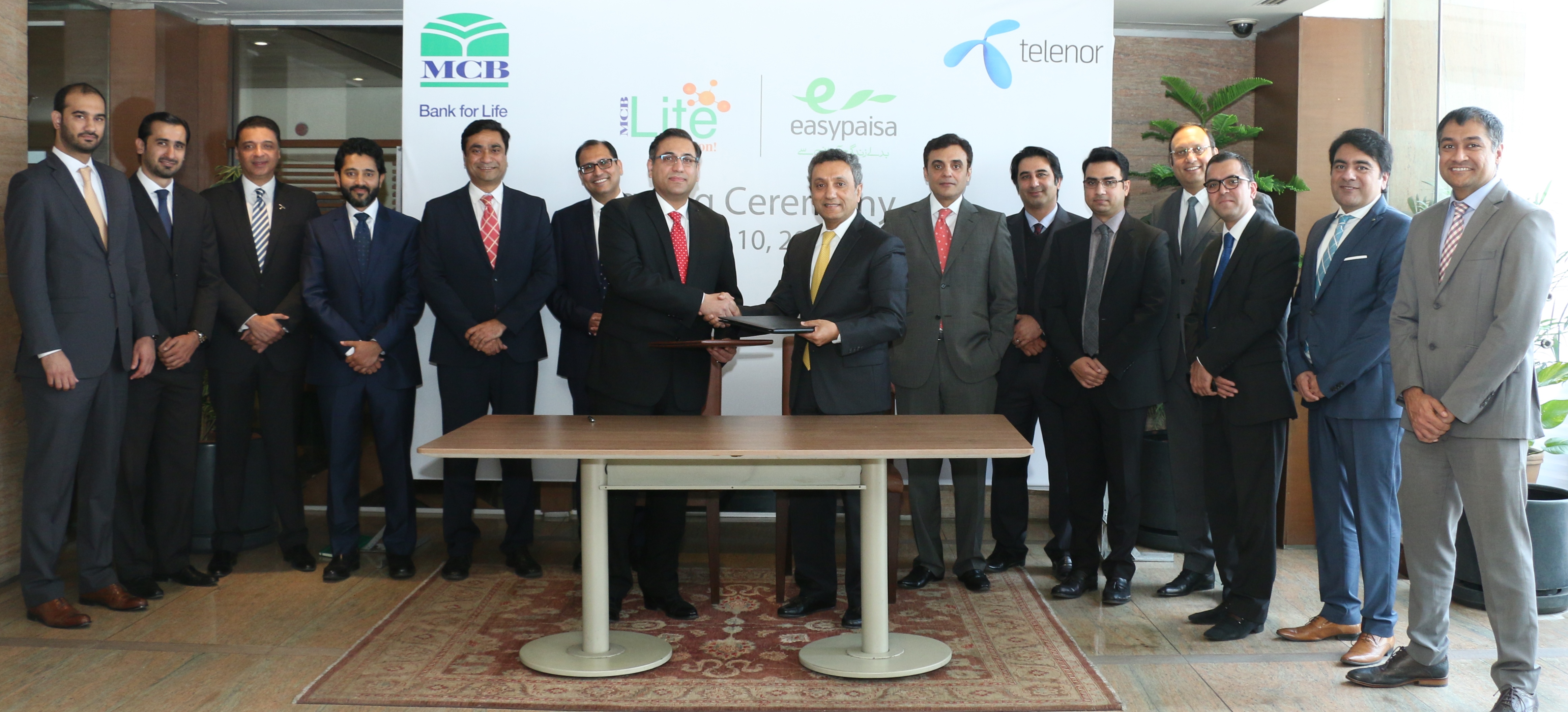MCB Bank Limited and Telenor Microfinance Bank partner up for Easypaisa agent network accessibility