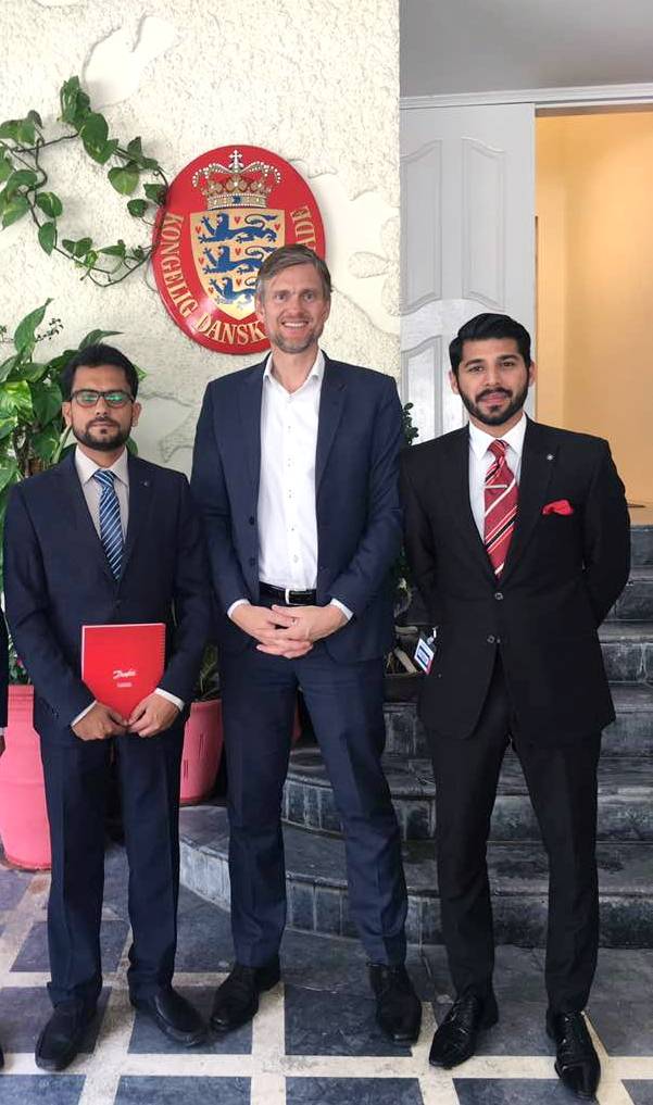 Mr. Ole Thonke – Ambassador to the Royal Embassy of Denmark  joins hands in promoting the world-leading Danish brand DANFOSS in Pakistan
