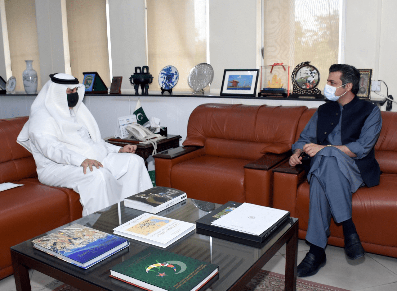 SAUDI AMBASSADOR TO PAKISTAN MEETS MINISTER FOR ENERGY MR. HAMMAD AZHAR