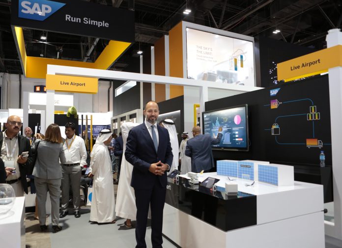 SAP Stall at GITEX 2017 - Dubai, UAE