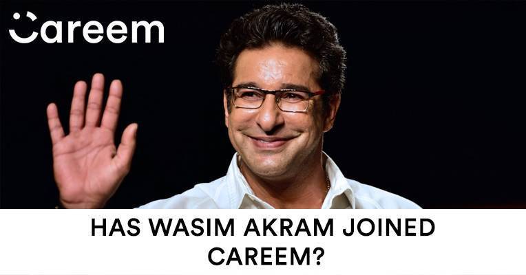 Is Wasim Akram Joining Careem Pakistan?