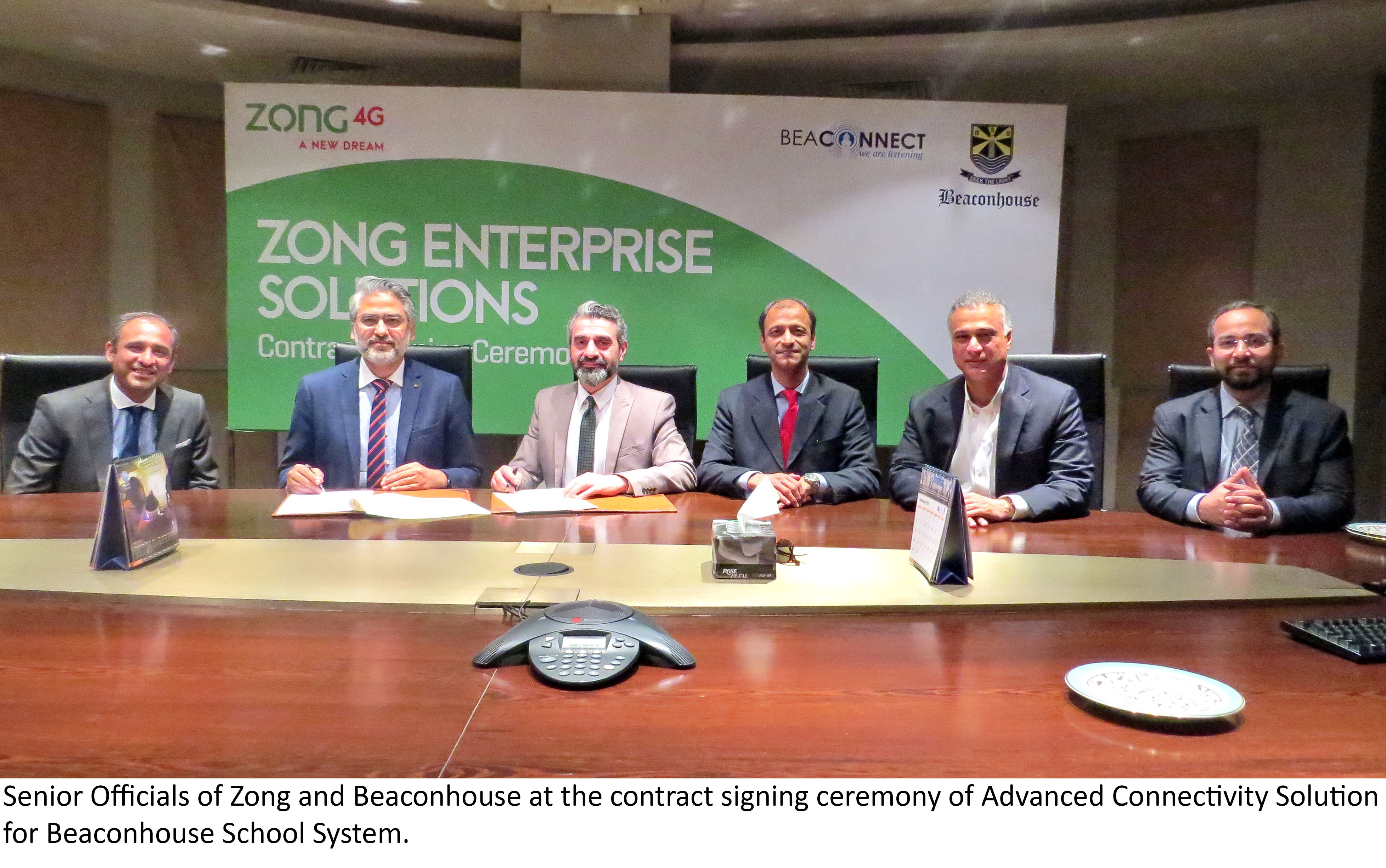 Zong equips Beaconhouse School System with Advanced Connectivity Solution