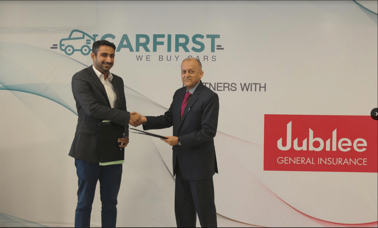 CARFIRST JOINS HANDS WITH JUBILEE GENERAL INSURANCE