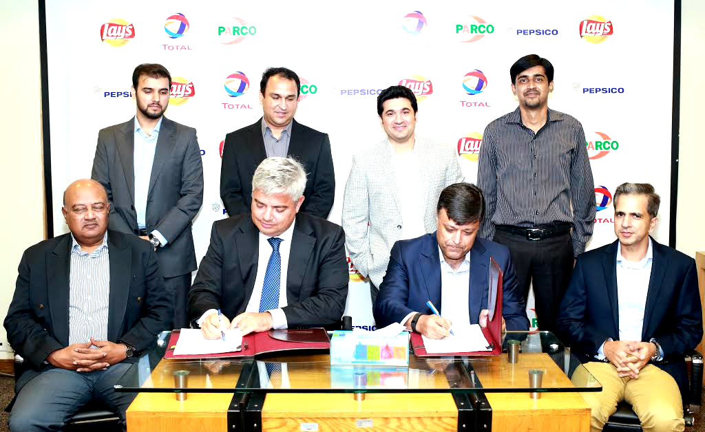 Pepsi Co And Total Parco Sign Exclusivity Agreement