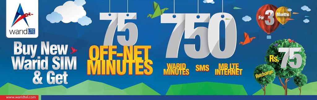 Warid Launches New Prepaid Offer